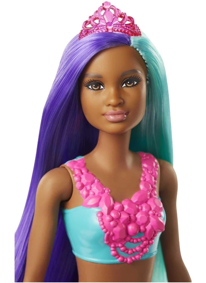 Barbie GJK10 Dreamtopia Surprise Mermaid Doll, Multi