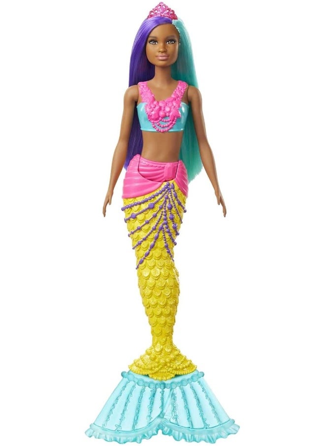 Barbie GJK10 Dreamtopia Surprise Mermaid Doll, Multi