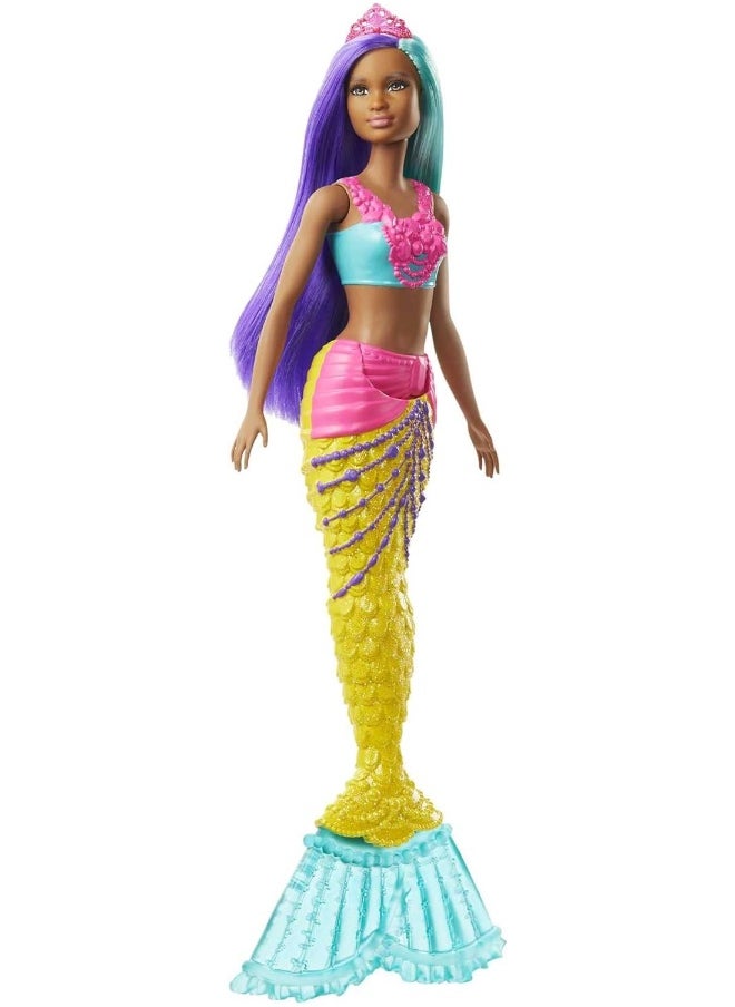 Barbie GJK10 Dreamtopia Surprise Mermaid Doll, Multi