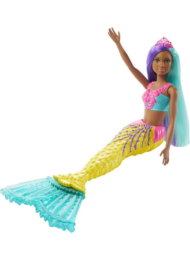 Barbie GJK10 Dreamtopia Surprise Mermaid Doll, Multi