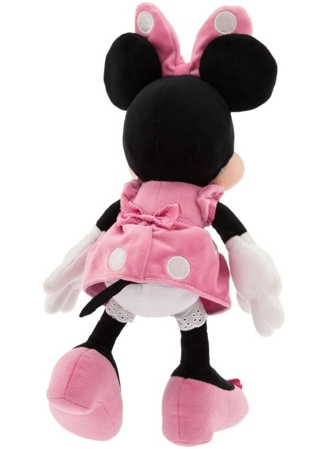 Disney Store Official Minnie Mouse Plush Toy in Pink