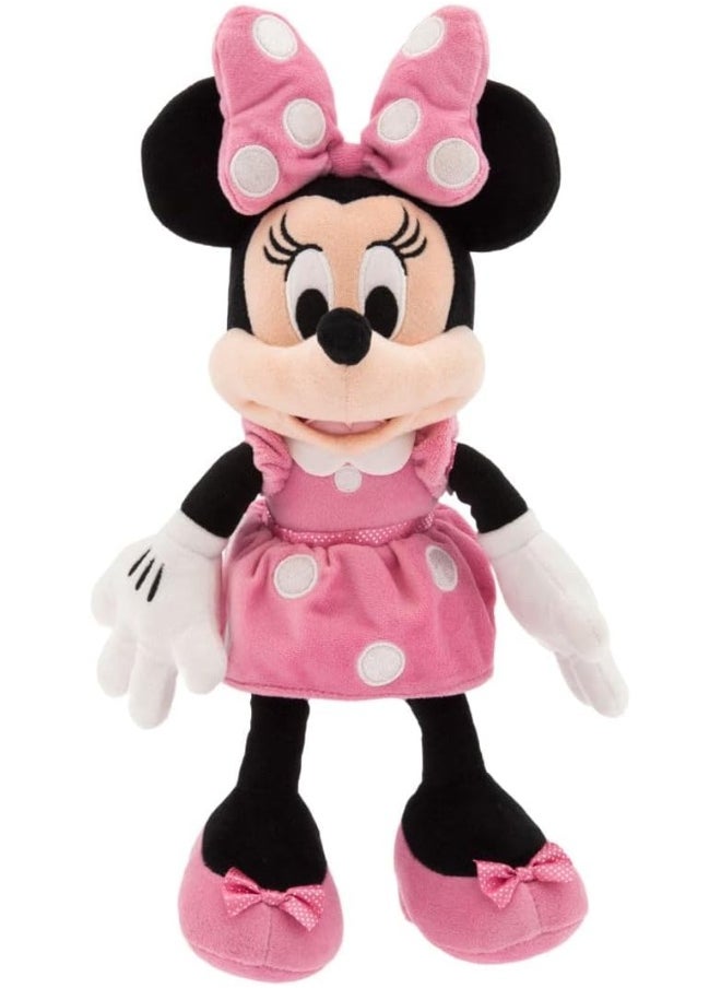 Disney Store Official Minnie Mouse Plush Toy in Pink