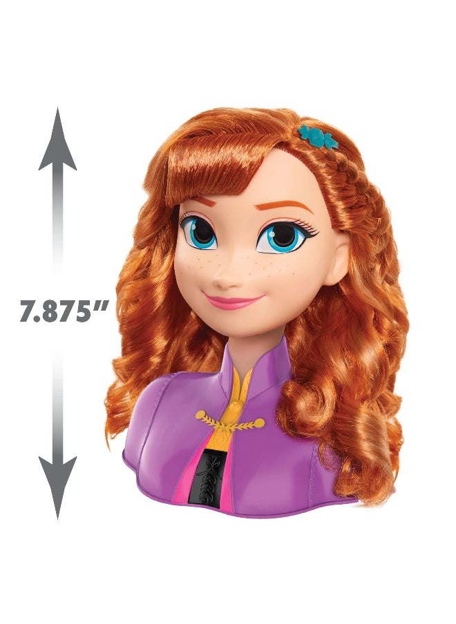 Disney Frozen 2 Anna Basic Styling Head Playset