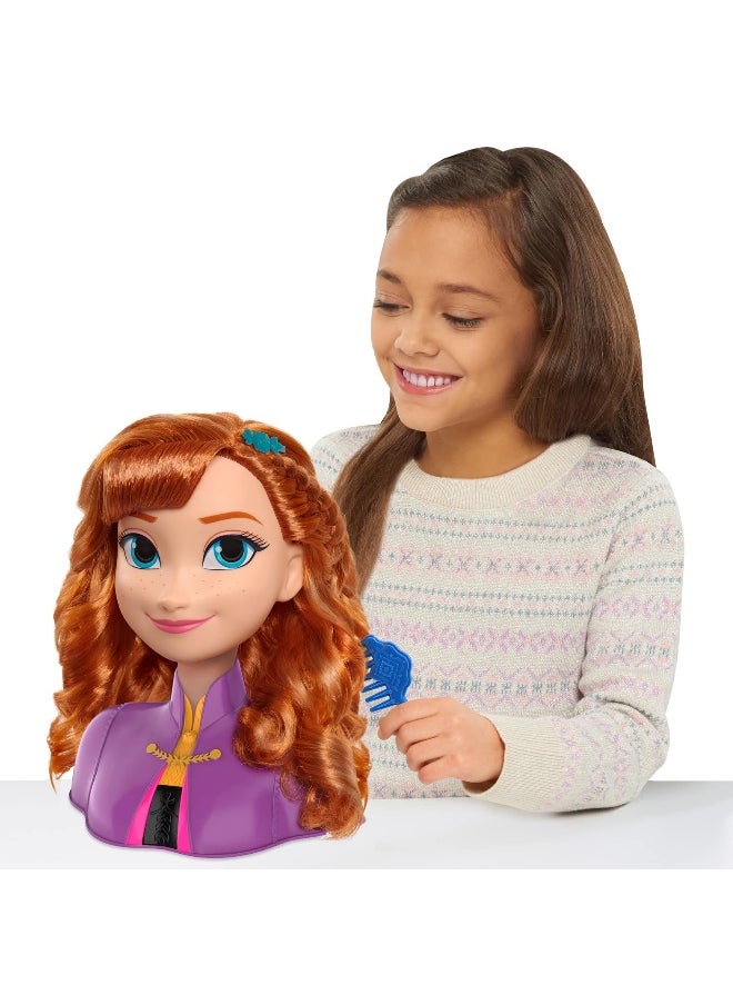 Disney Frozen 2 Anna Basic Styling Head Playset