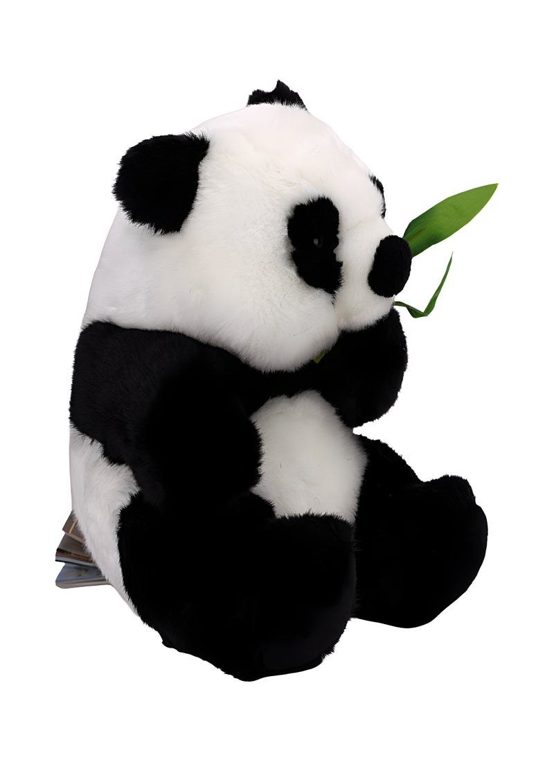 Ultra Realistic Panda Bear Plush Toy 27cm – Realistic Handcrafted Animal Replica for Indoor Use, Soft Plush Material, 21 x 21 x 27 cm