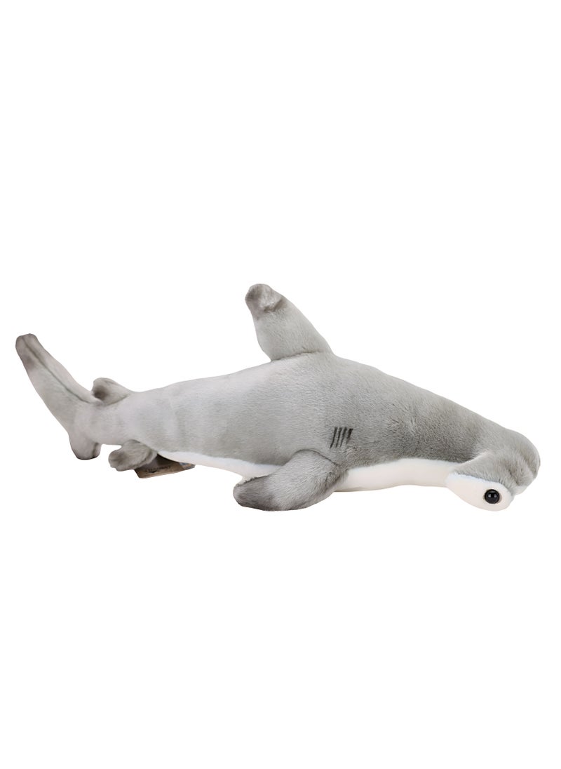 Hammerhead Shark Plush Toy – Realistic 60 cm Stuffed Animal, Soft and Detailed,Hammerhead Shark Plush Toy – Realistic 60 cm Stuffed Animal, Soft and Detailed, for Ocean Enthusiasts and Collectors for Ocean Enthusiasts and Collectors