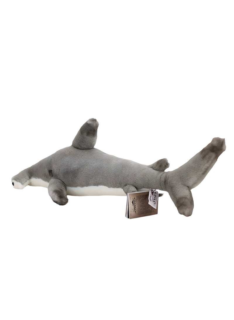 Hammerhead Shark Plush Toy – Realistic 60 cm Stuffed Animal, Soft and Detailed,Hammerhead Shark Plush Toy – Realistic 60 cm Stuffed Animal, Soft and Detailed, for Ocean Enthusiasts and Collectors for Ocean Enthusiasts and Collectors