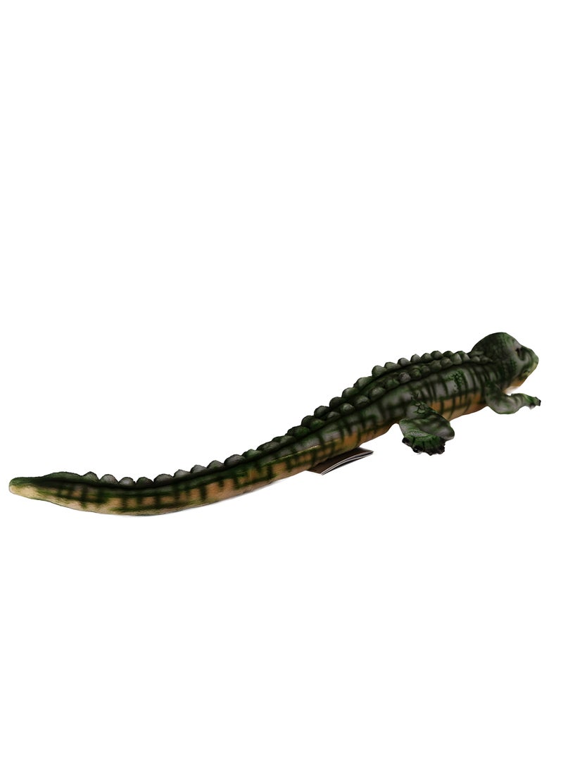 Salt Water Crocodile Plush Toy – Realistic 28 Inch (70 cm) Handcrafted Stuffed Animal, Soft and Lifelike for Ages 3+