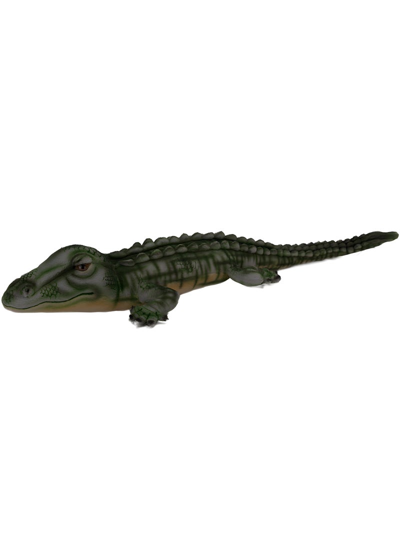 Salt Water Crocodile Plush Toy – Realistic 28 Inch (70 cm) Handcrafted Stuffed Animal, Soft and Lifelike for Ages 3+