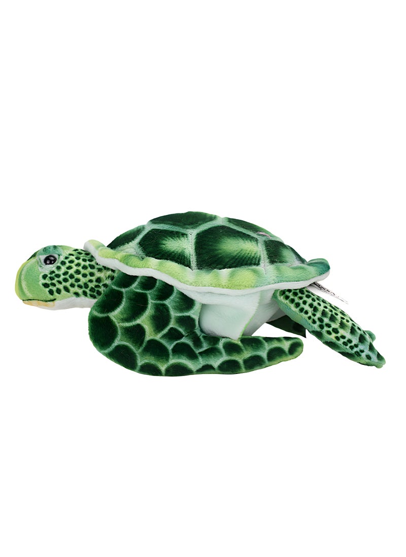 Green Turtle Puppet – Realistic Handcrafted Animal Puppet for Interactive Play and Storytelling, Ideal for Teachers and Kids