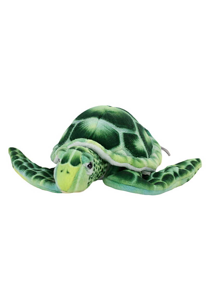 Green Turtle Puppet – Realistic Handcrafted Animal Puppet for Interactive Play and Storytelling, Ideal for Teachers and Kids