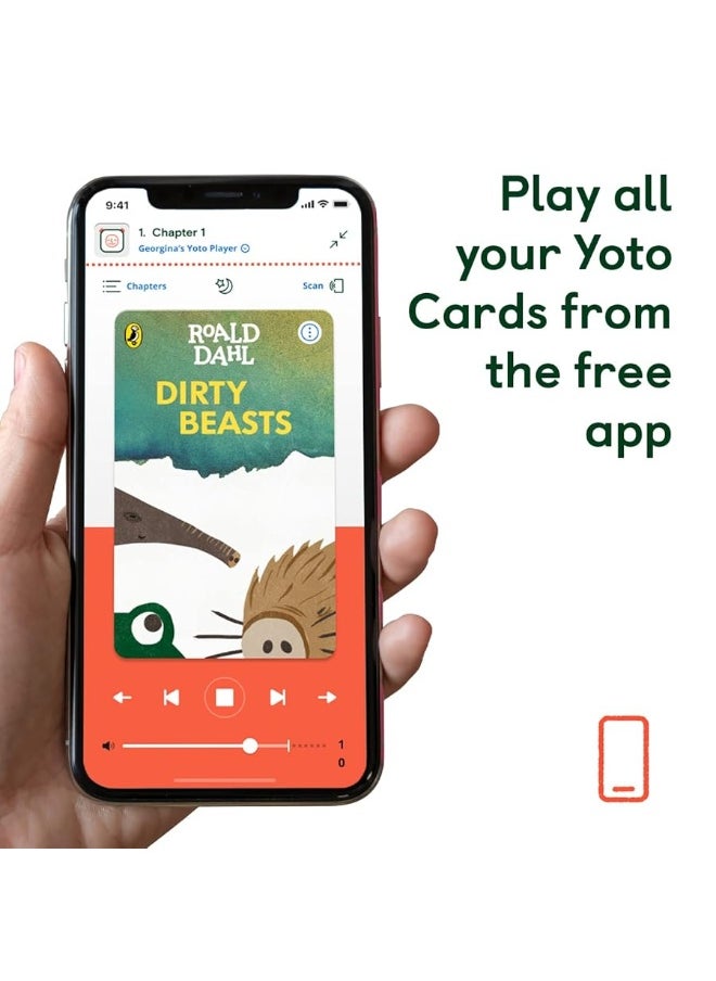 Yoto Audio Player with 5 Chronicles of Narnia Cards for Kids Ages 8+, Screen-Free Listening