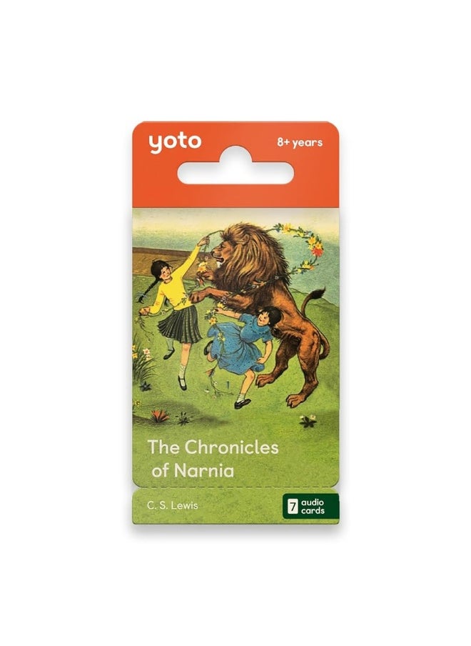 Yoto Audio Player with 5 Chronicles of Narnia Cards for Kids Ages 8+, Screen-Free Listening