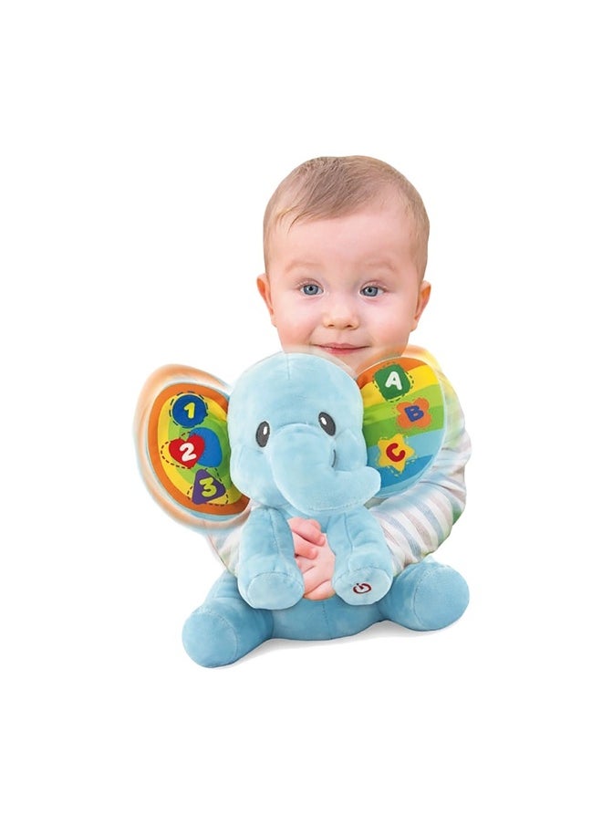 Winfun Learn with Me Elephant Soft Toy