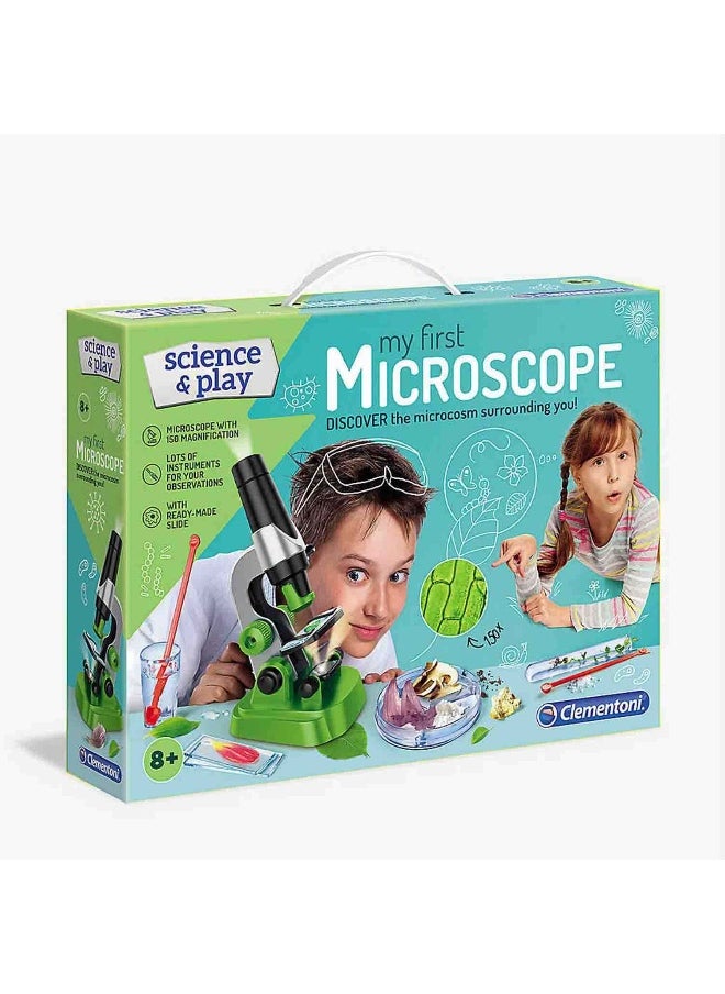 Clementoni Science & My First Microscope Set
