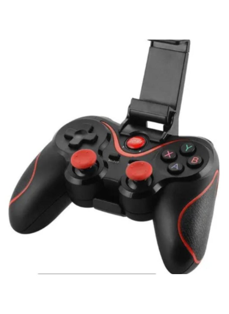 Wireless BT Gamepad Joystick No Driver for Android IOS Phone Tablet PC with Bracket