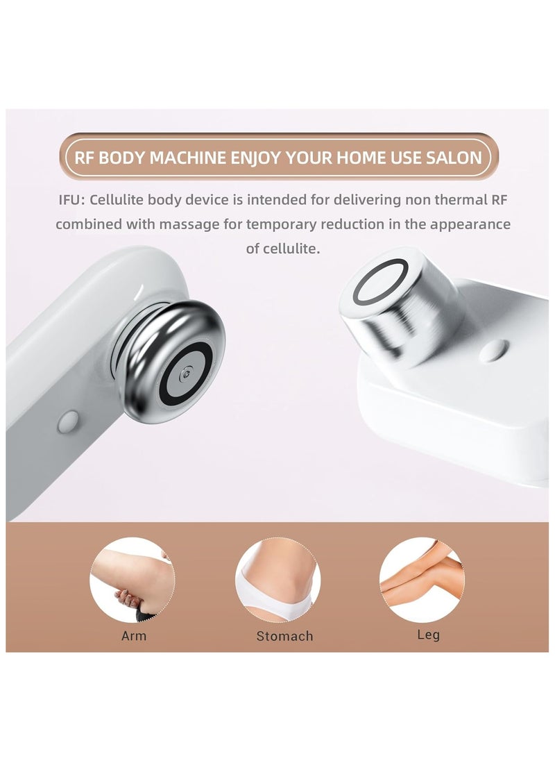 Body Sculpting Machine Cellulite Massager Handheld Cellulite Remover Palm NRG Cellulite Body Device Radio Frequency for Massage Temporary Reduction in The Appearance of Cellulite