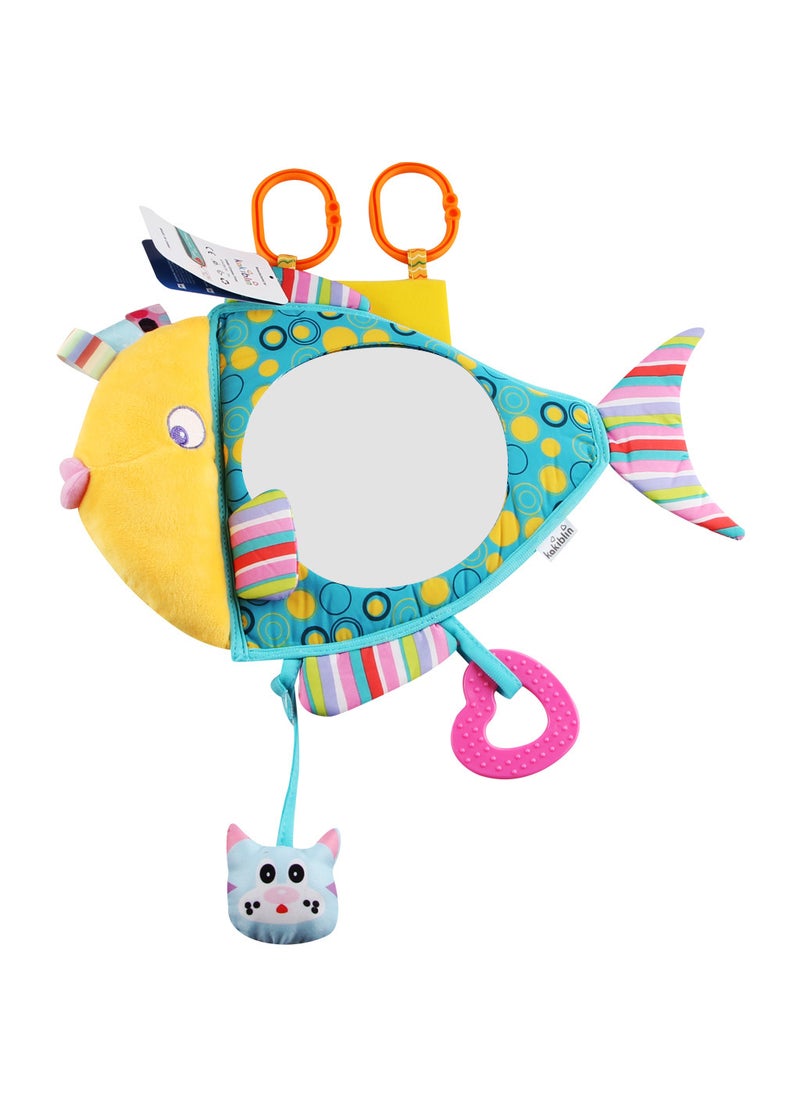 Baby Mirror Car  Crib Hang Toy Fish mirror