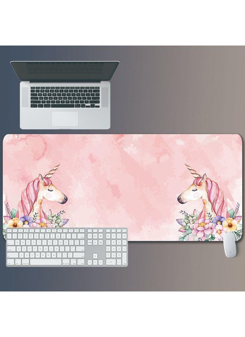 Sailor Moon Gift For Girls Gaming Mouse Pad Extended Large Mat Desk Pad Stitched Edges Mousepad Long Mouse Pad And Non-Slip Rubber Base Mice Pad 800X300X5mm