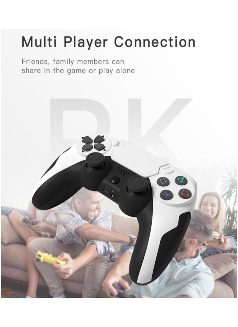 Wireless Controller Compatible with PS4/PS4 Slim/PS4 Pro, Anti-slip Bluetooth Joystick