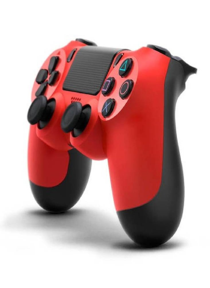 Wireless DualShock 4 Controller for PS4 - Vibration Feedback, Motion Sensors, Touchpad, Light Bar, Share Button & Speaker for Ultimate Gaming Experience (RED)