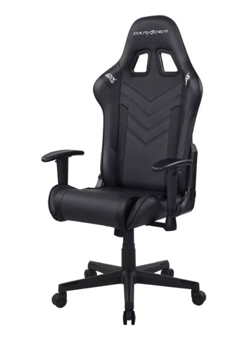 DXRacer Prince Series P132 Gaming Chair, 1D Armrests with Soft Surface, Black | GC-P132-N-F2-158