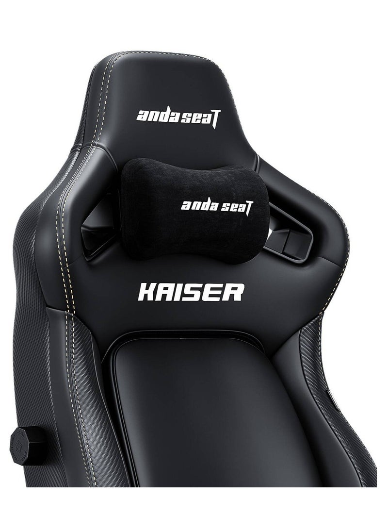 AndaSeat Kaiser 4 Large Premium PVC Leather Gaming Chair , Black | AD12YDDC-L-20-B-PVC