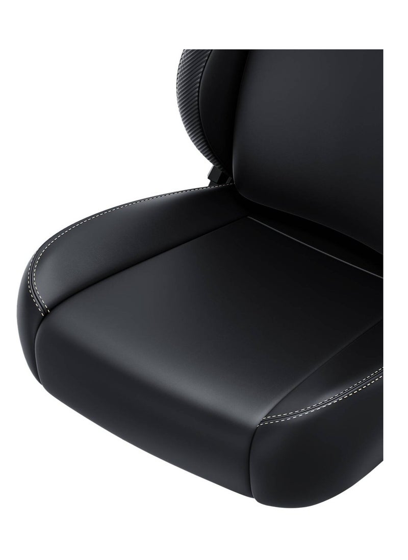 AndaSeat Kaiser 4 Large Premium PVC Leather Gaming Chair , Black | AD12YDDC-L-20-B-PVC