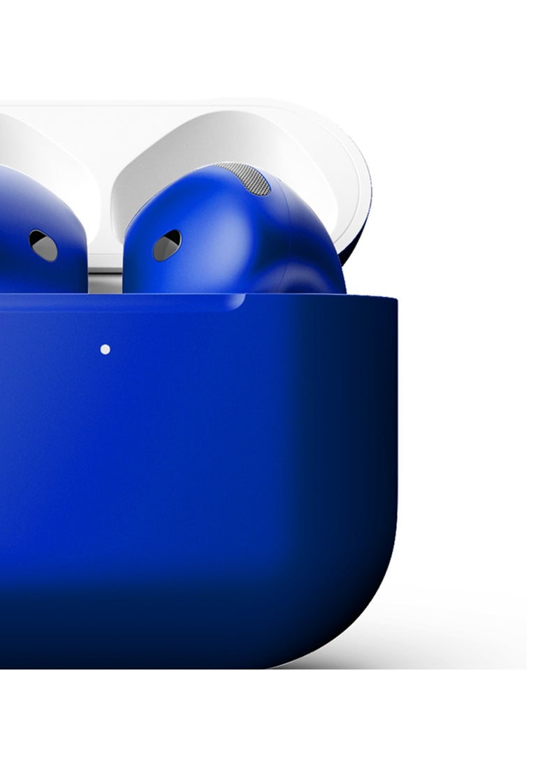 MERLIN CRAFT CUSTOMIZED APPLE AIRPODS 4 ANC BLUE MATTE