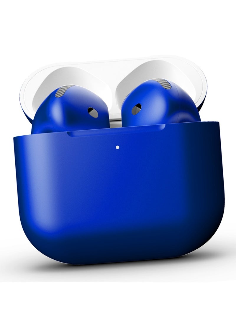 MERLIN CRAFT CUSTOMIZED APPLE AIRPODS 4 ANC BLUE MATTE