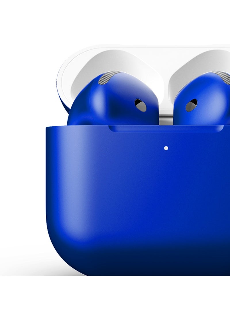 MERLIN CRAFT CUSTOMIZED APPLE AIRPODS 4 ANC BLUE MATTE