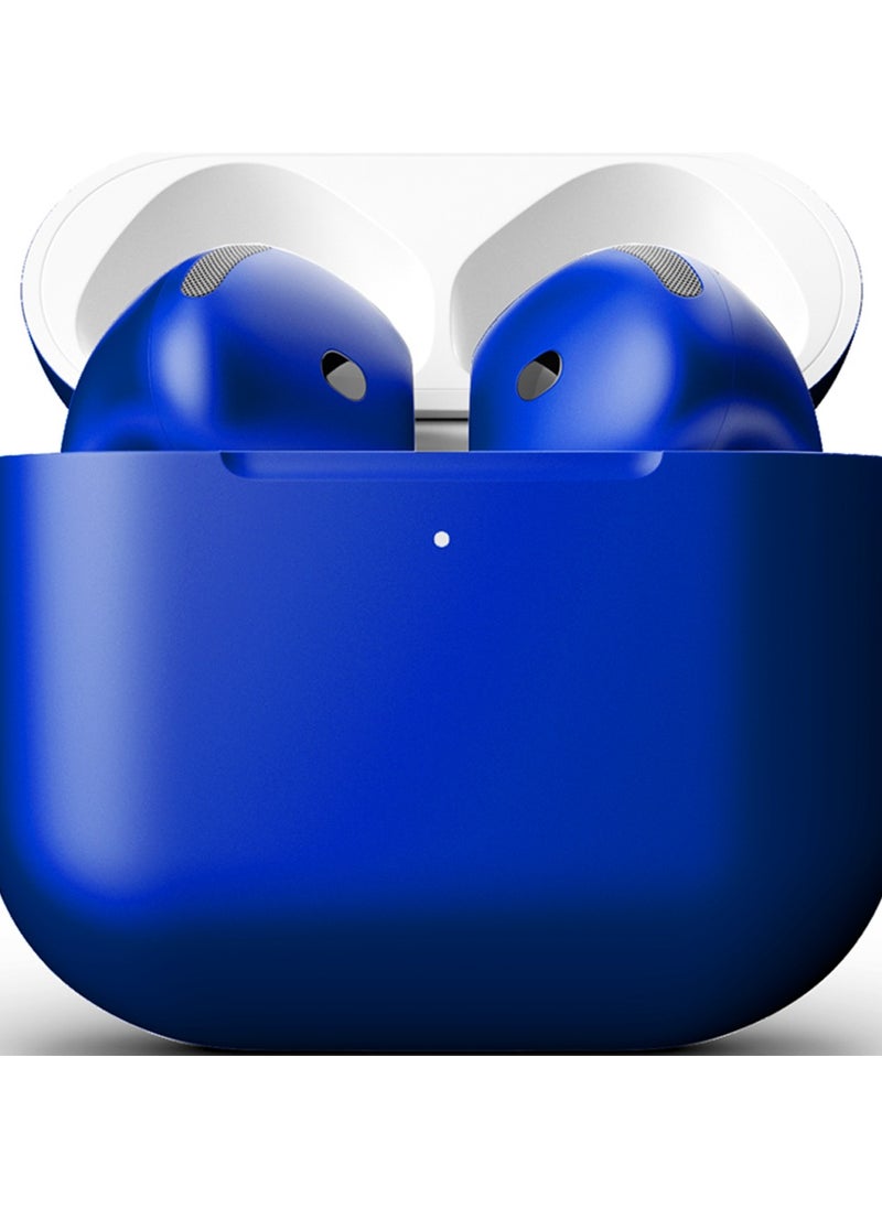 MERLIN CRAFT CUSTOMIZED APPLE AIRPODS 4 ANC BLUE MATTE