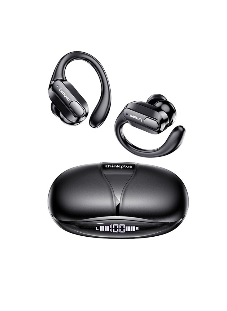 XT80 Bluetooth Earphones, Noise Reduction Wireless Earphones, Comfortable Waterproof Headsets With Mic, Durable Portable High Quality Earbuds For Listening Music, (Black)