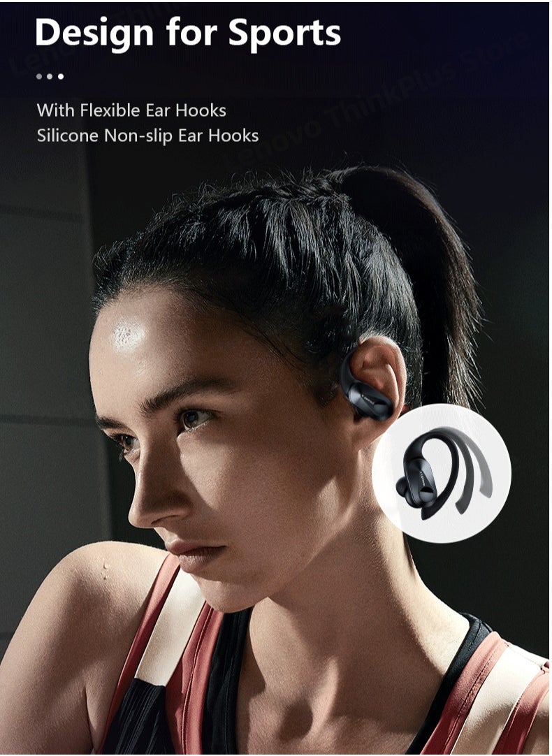 LP75 Bluetooth Earphones, Wireless Headphones LED Digital Display, Noise Reduction High Bass Sound In Ear Earbuds, Waterproof Durable Headsets With Built In Microphone, (1pc, White)