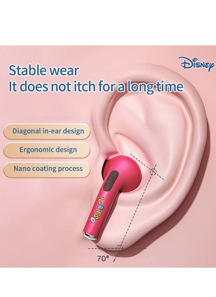 Q50 Wireless Bluetooth Earphones, Ergonomic Design HIFI Sound Headset, Long Endurance Smart Touch Headphone, Portable Comfortable In Ear Earbuds For Music, (1pc, Stitch)