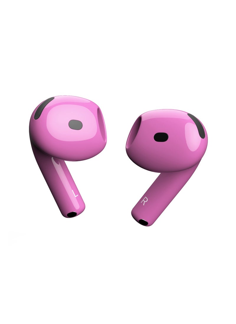 MERLIN CRAFT CUSTOMIZED APPLE AIRPODS 4 PINK 16