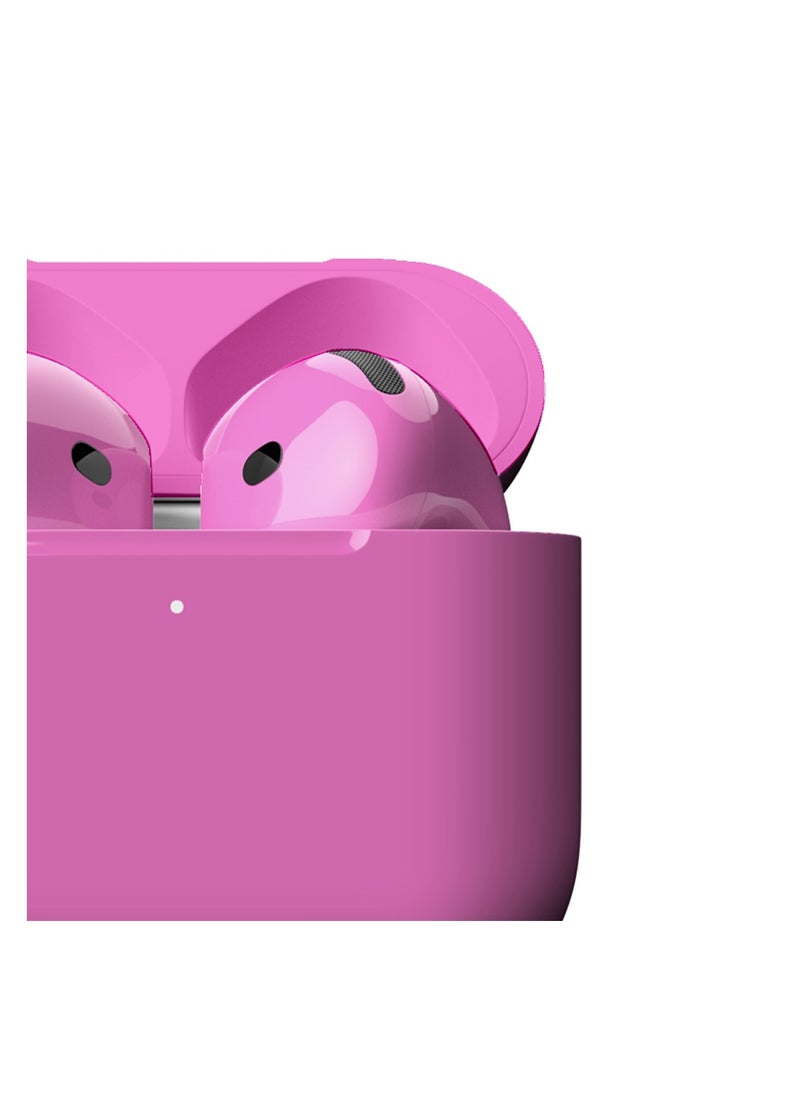 MERLIN CRAFT CUSTOMIZED APPLE AIRPODS 4 PINK 16