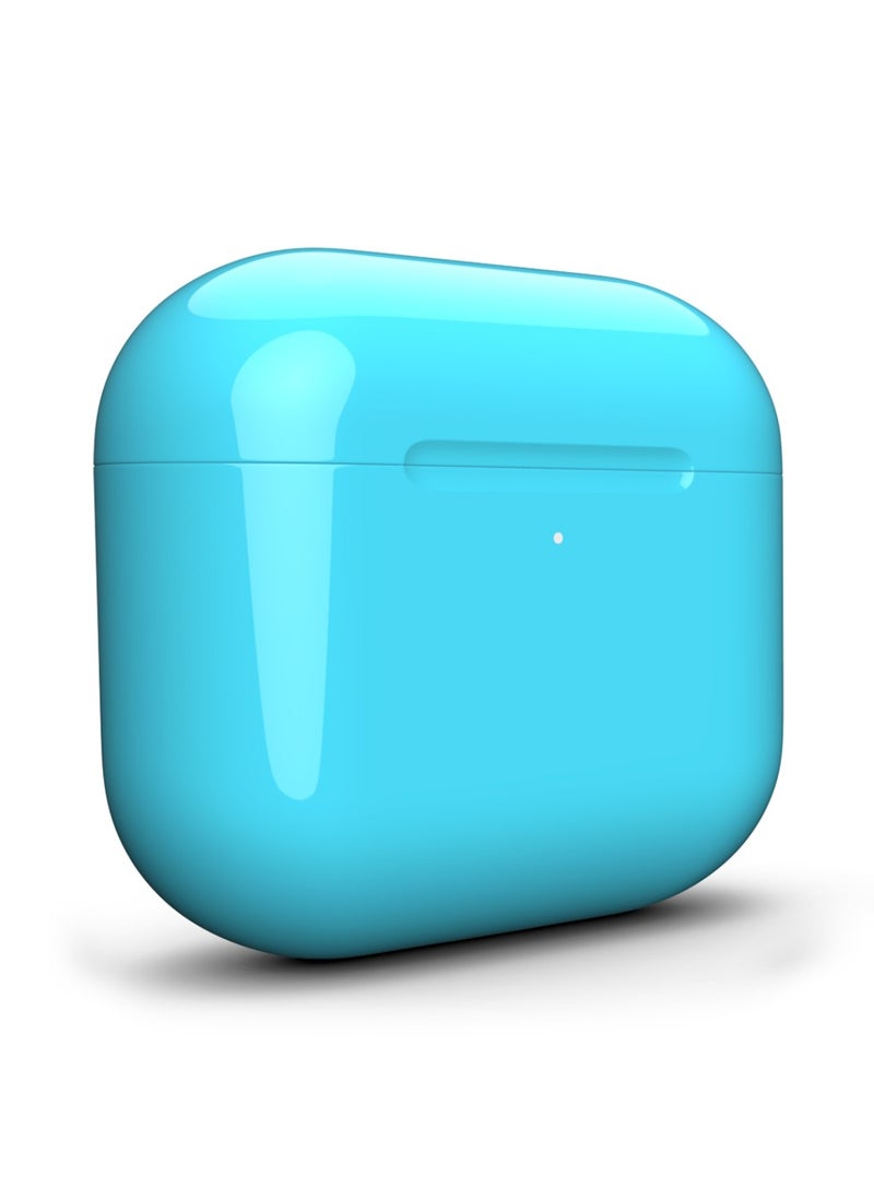 MERLIN CRAFT CUSTOMIZED APPLE AIRPODS 4 ANC DUAL TURQUOISE