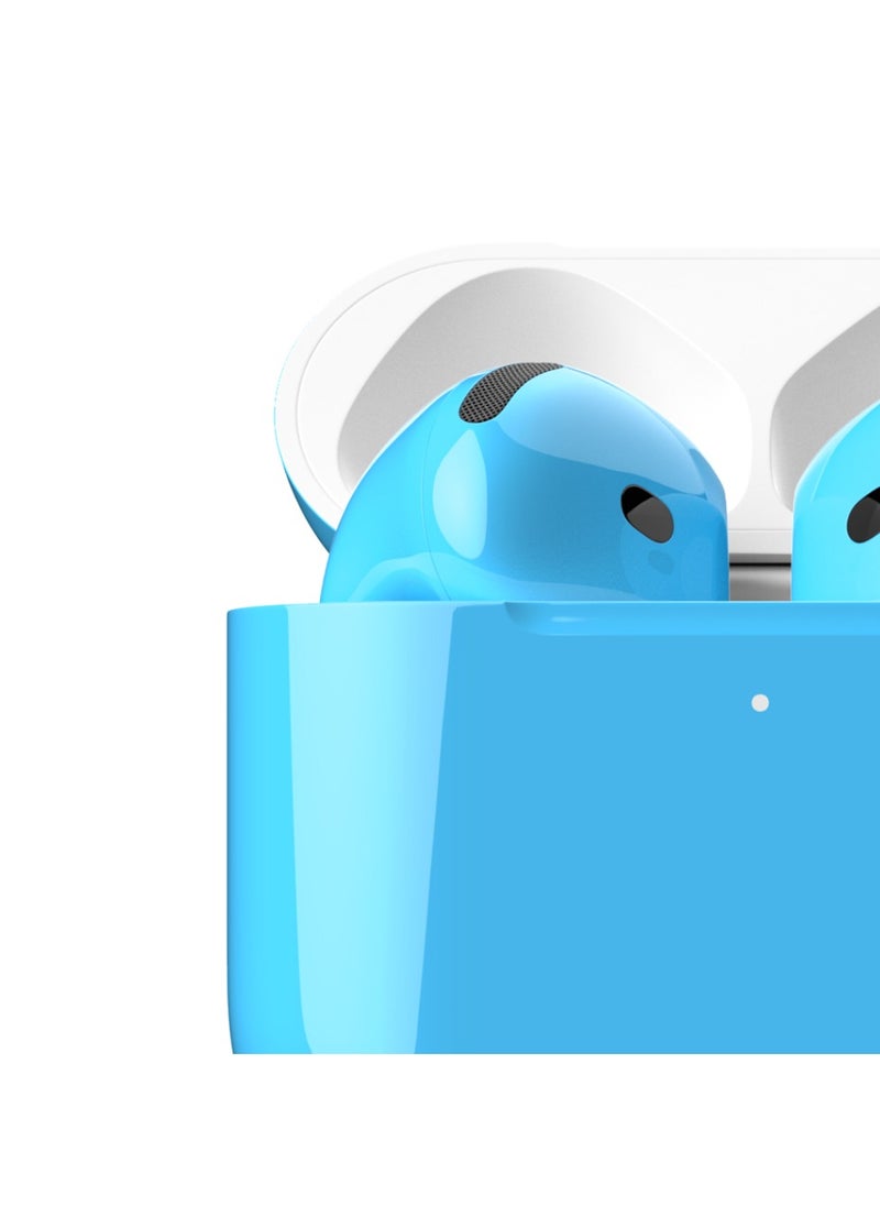 MERLIN CRAFT CUSTOMIZED APPLE AIRPODS 4 ANC ARTIC BLUE