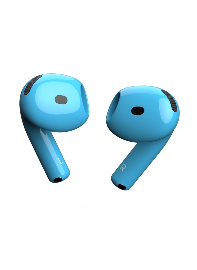 MERLIN CRAFT CUSTOMIZED APPLE AIRPODS 4 ANC ARTIC BLUE