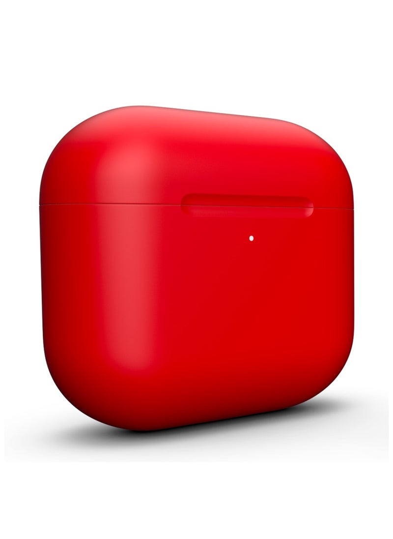 MERLIN CRAFT CUSTOMIZED APPLE AIRPODS 4 RED BOLD