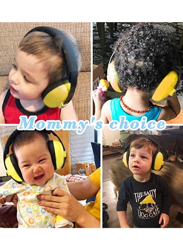 Baby Noise Preventive Headphone-Yellow Colour:Yellow