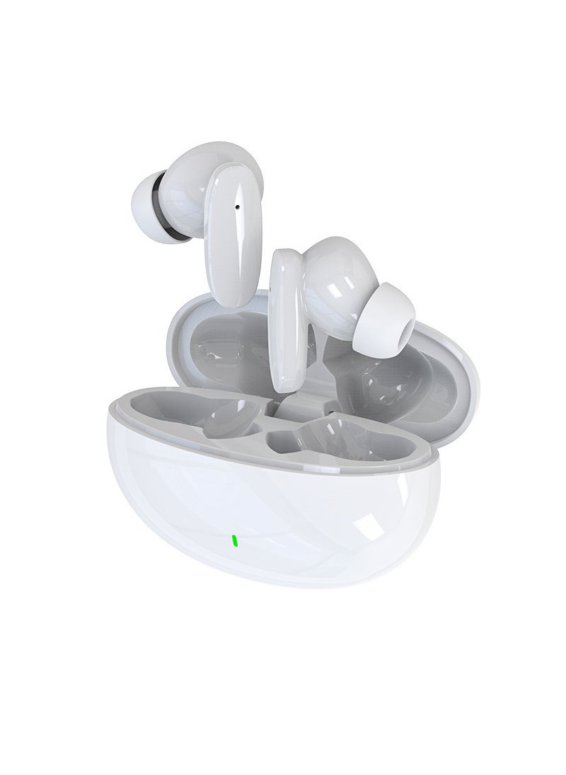 Pro4 Pro6 TWS Bluetooth Earbuds with ANC  Touch Control S90 White