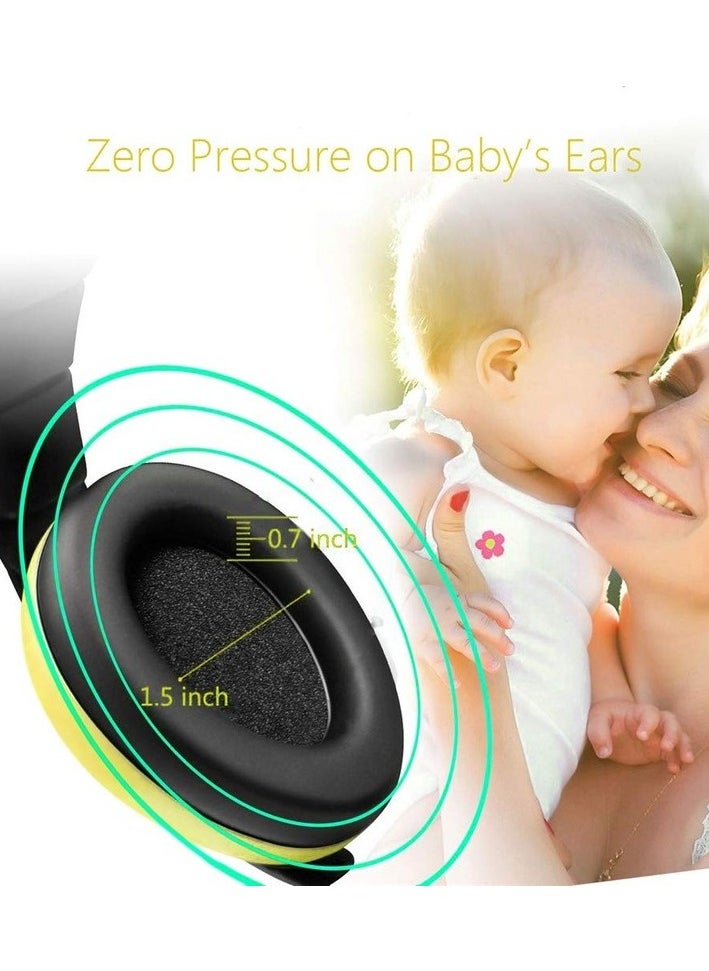 Baby Noise Preventive Headphone-Yellow Colour:Yellow Size:41.5*32*11cm