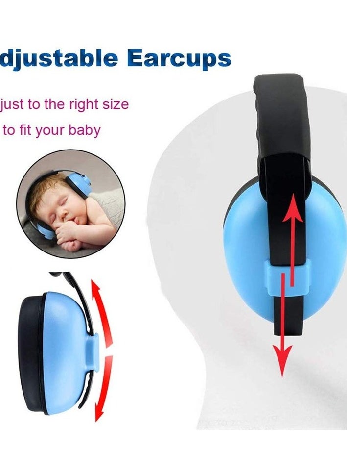 Baby Noise Anti-Headset-Blue Colour:Blue Size:41.5*32*11cm