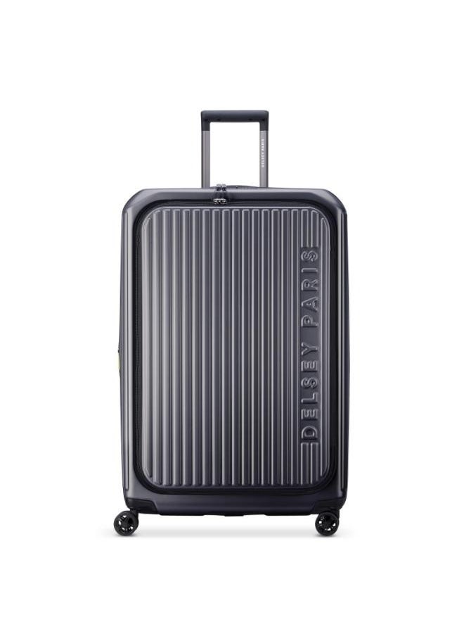 Securtime Zip 77 cm Top Opening 4-Wheel Expandable Suitcase - Anthracite