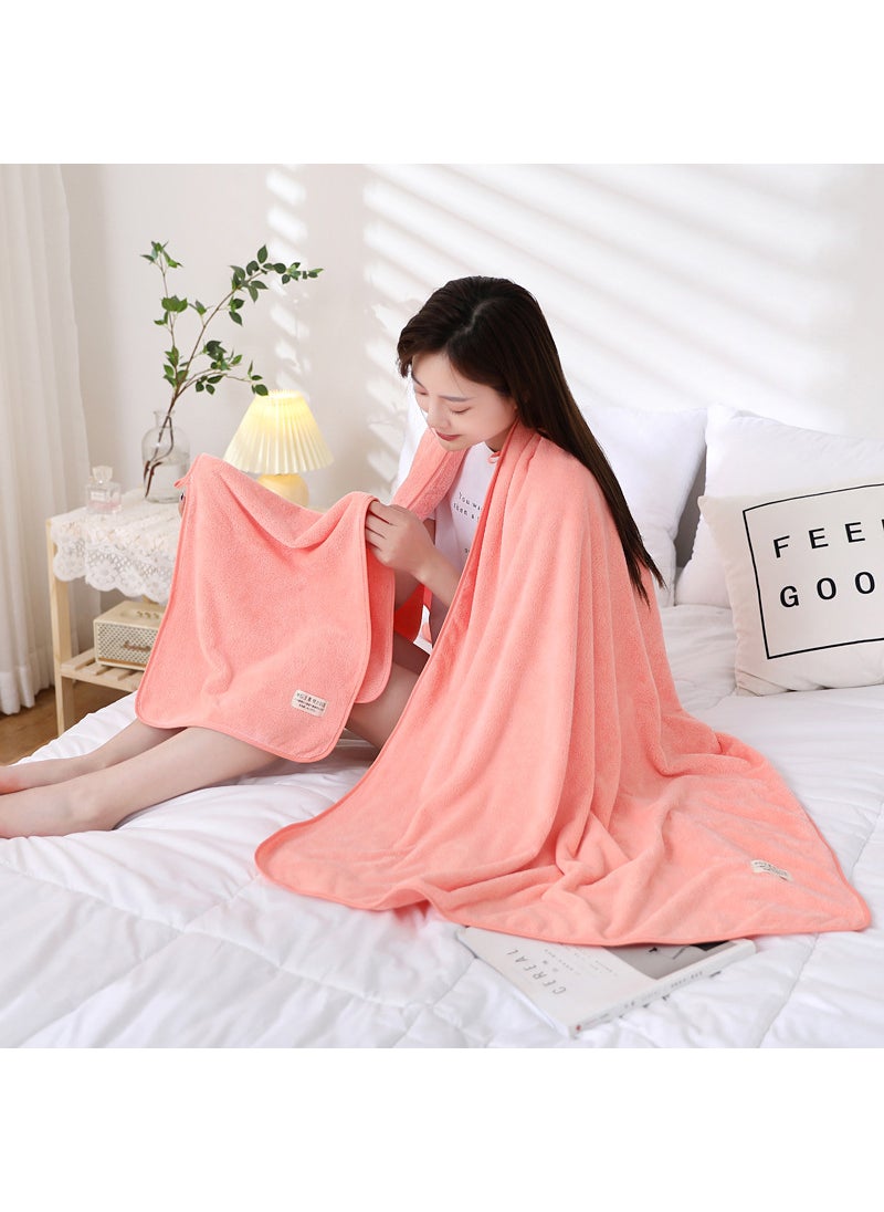 Oversized 90x150cm Towel Set Gift for Couples Elegant Powder