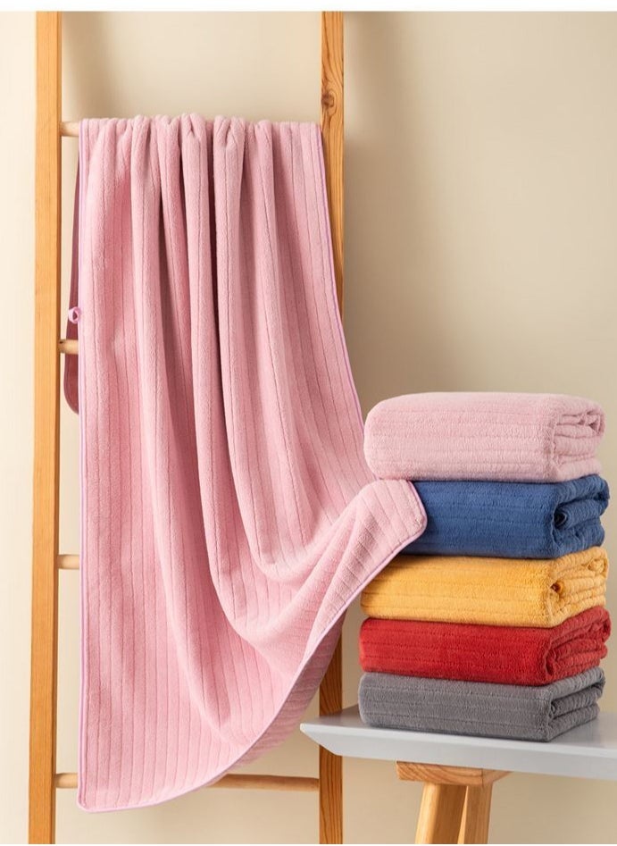 Microfiber Towel 90x160 cm 2 PCS Bath Towel Microfiber Soft, Durable and Light Weight