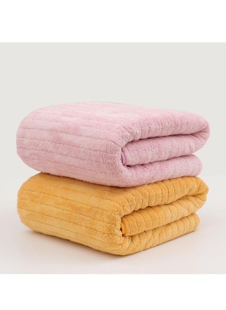 Microfiber Towel 90x160 cm 2 PCS Bath Towel Microfiber Soft, Durable and Light Weight