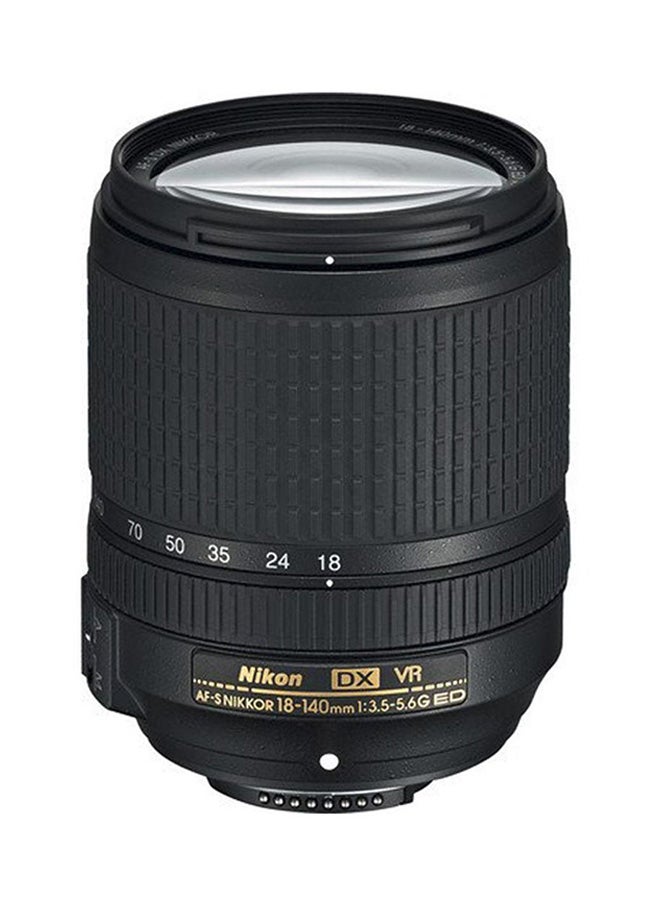 AF-S DX  18-140mm f/3.5-5.6G ED VR Camera Lens Black